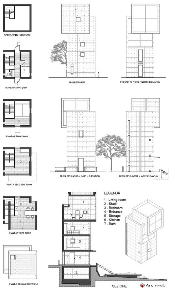 Tadao Ando 4X4 House Floor Plan Floorplans click