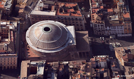 Pantheon aerial