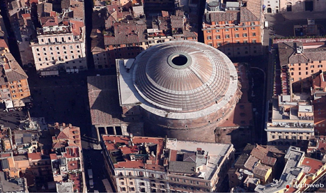 Pantheon aerial