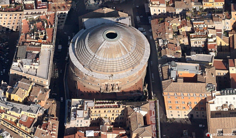 Pantheon aerial