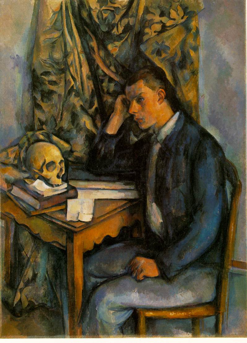 Cezanne - Boy with Skull