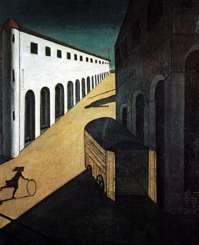 De Chirico - Melancholy and Mystery of a street