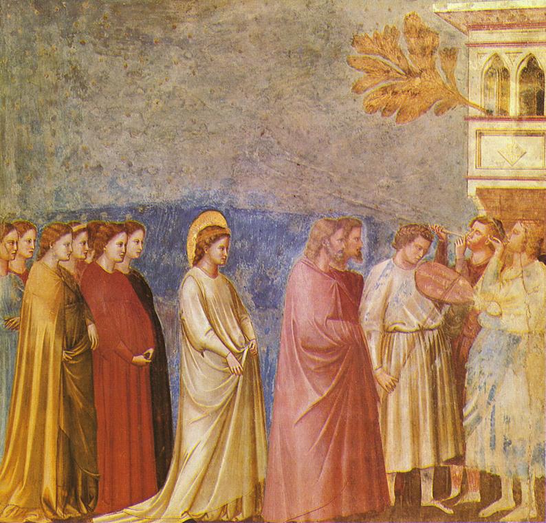Giotto - Scrovegni - [12] - Wedding Procession