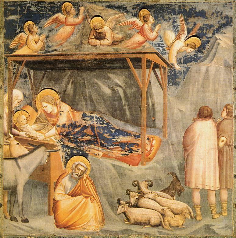 Giotto - Scrovegni - [17] - Nativity, Birth of Jesus