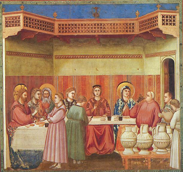 Giotto - Scrovegni - [24] - Marriage at Cana
