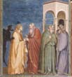 Giotto - Scrovegni - [28] - Judas Receiving Payment for his Betrayal