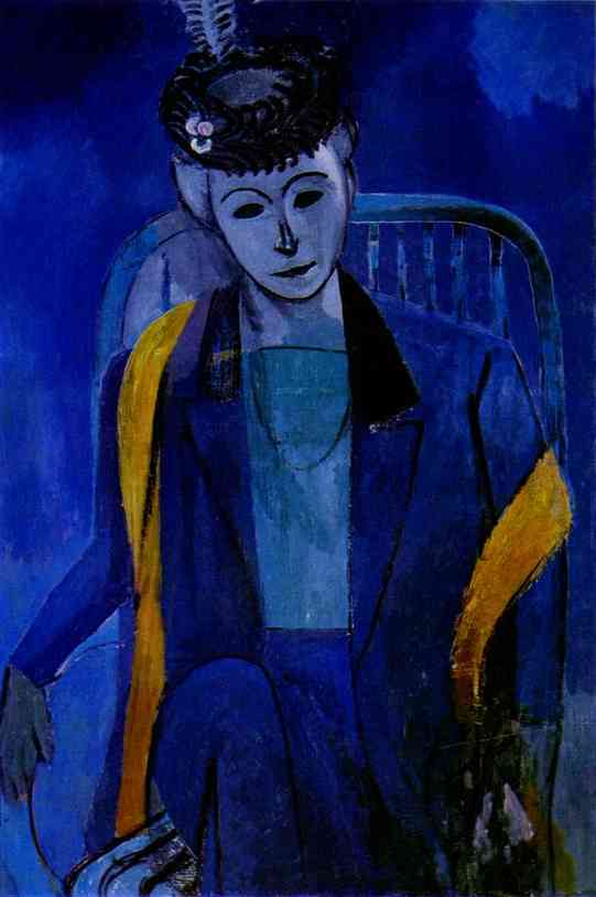 Portrait of the Artist's Wife. 1912-13