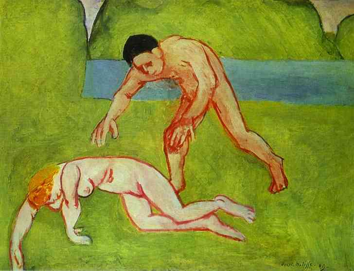 Satyr and Nymph. 1909