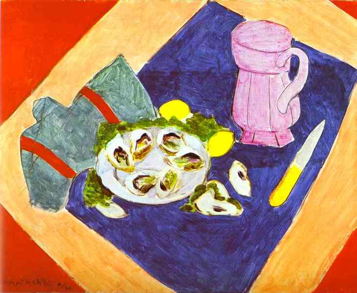 Still Life with Oysters. 1940