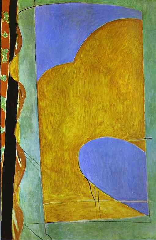 Yellow Curtain. 1914-15