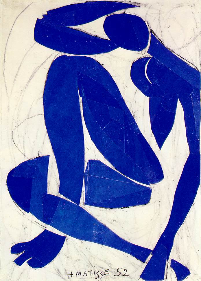 matisse - Blue Nude (IV) - 1952