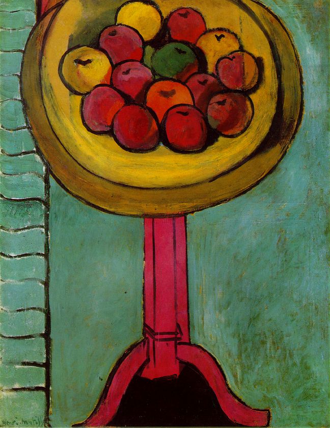 matisse - Bowl of Apples on a Table - 1916