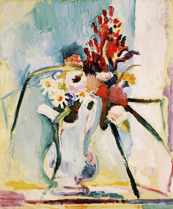 matisse - Flowers in a Pitcher - 1906