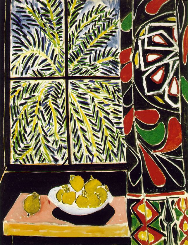 matisse - Interior with an Egyptian Curtain - 1948