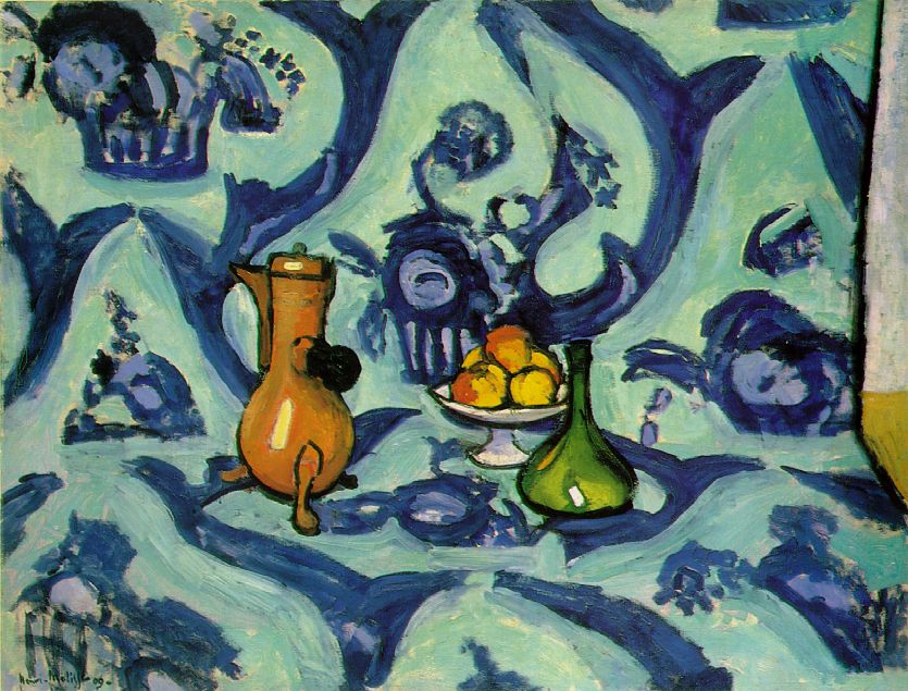 matisse - Still Life with Blue Tablecloth - 1909