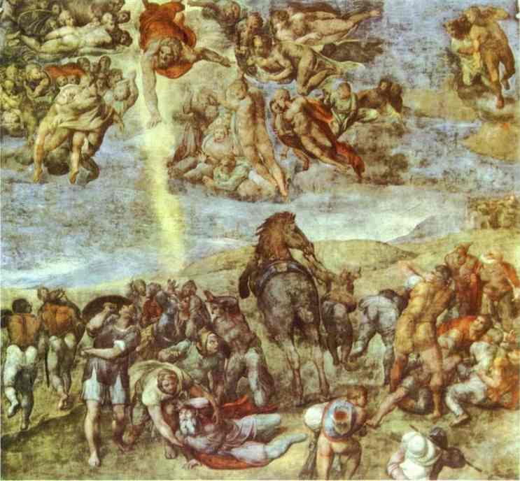 Michelangelo - Conversion of Saint Paul