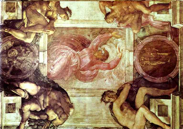 Michelangelo - The Separation of Light and Darkness