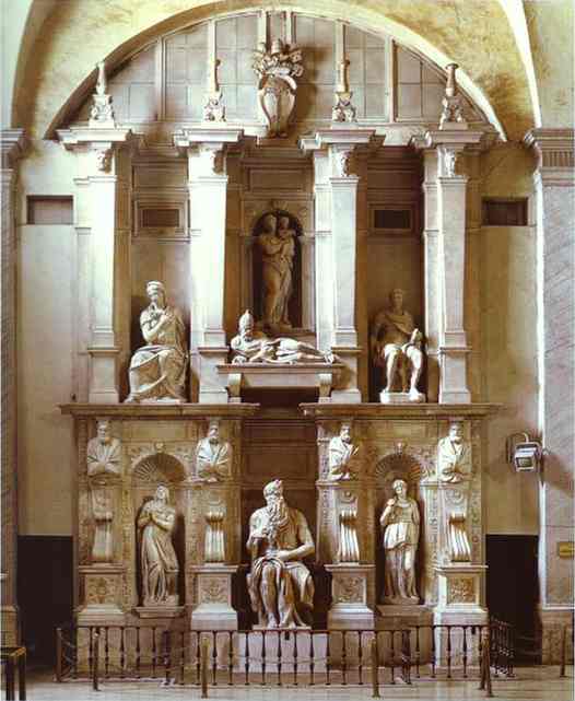 Michelangelo - The Tomb of the Pope Julius II