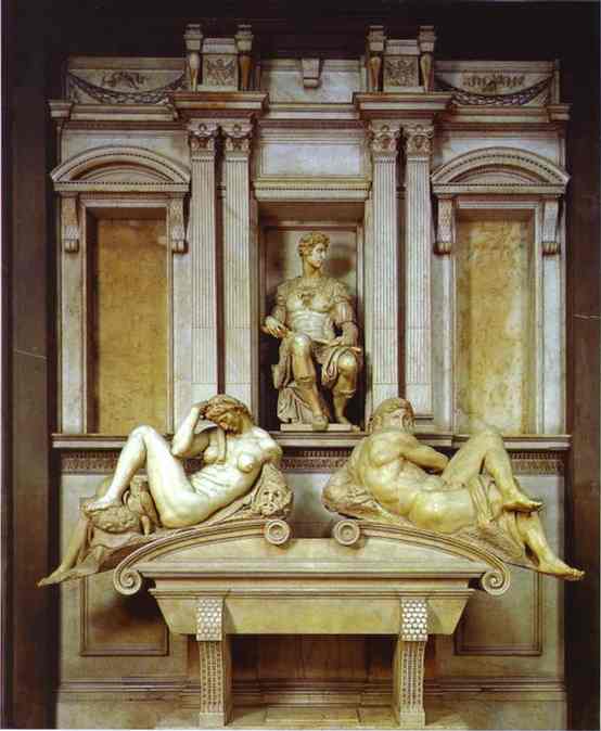 Michelangelo - Tomb of Giuliano de' Medici