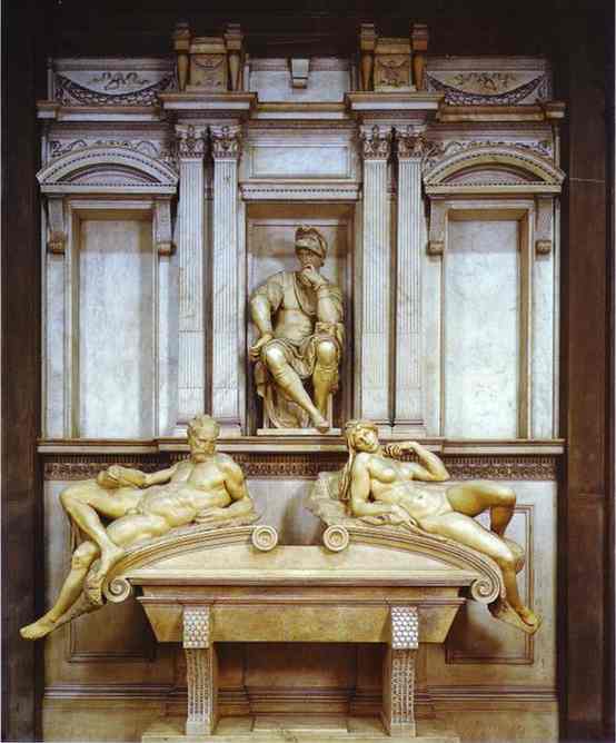 Michelangelo - Tomb of Lorenzo de' Medici