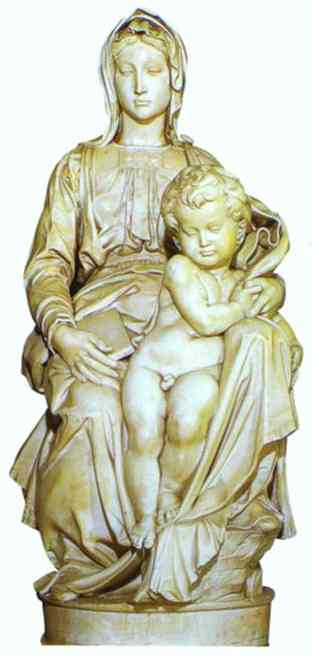Michelangelo - Virgin and Child
