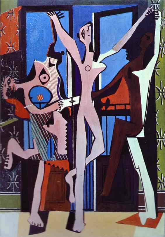 Pablo Picasso - Three Dancers