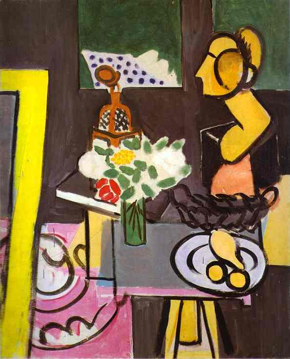 Still Life with a Head. 1916