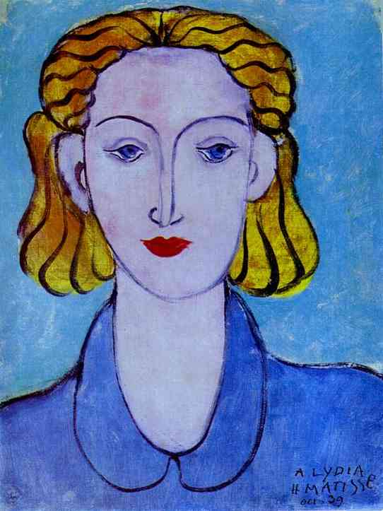 Young Woman in a Blue Blouse - 1939