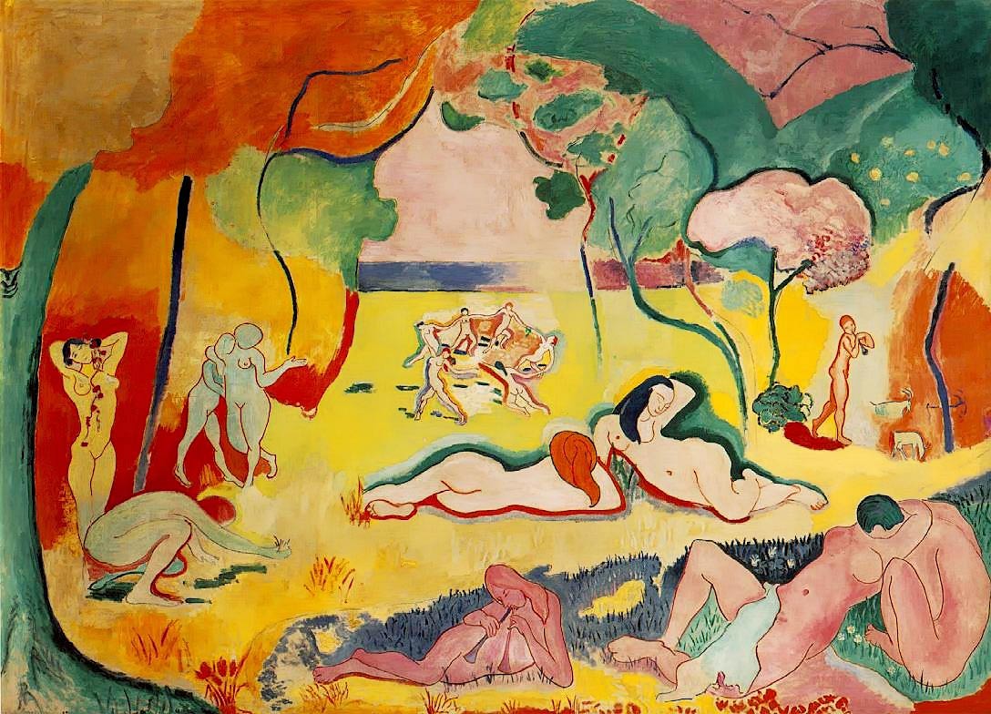 matisse - Le bonheur de vivre  - 1905-1906