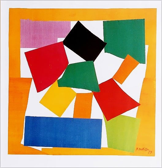 matisse - The Snail (L'escargot) - 1953