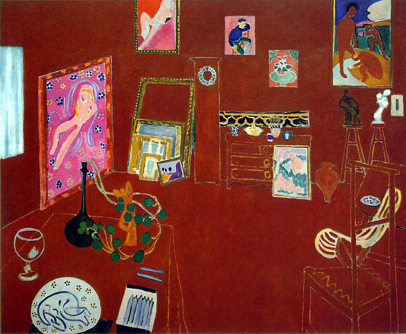 matisse_red_studio - 1911