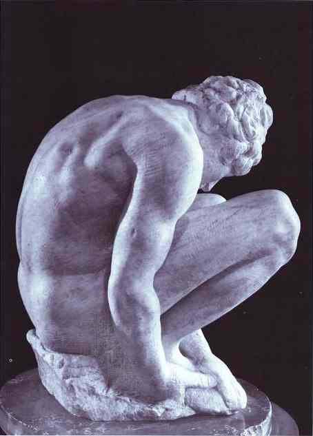 Michelangelo - Crouching Boy