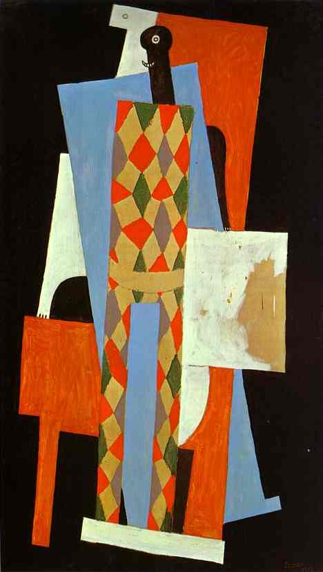 Pablo Picasso - Harlequin