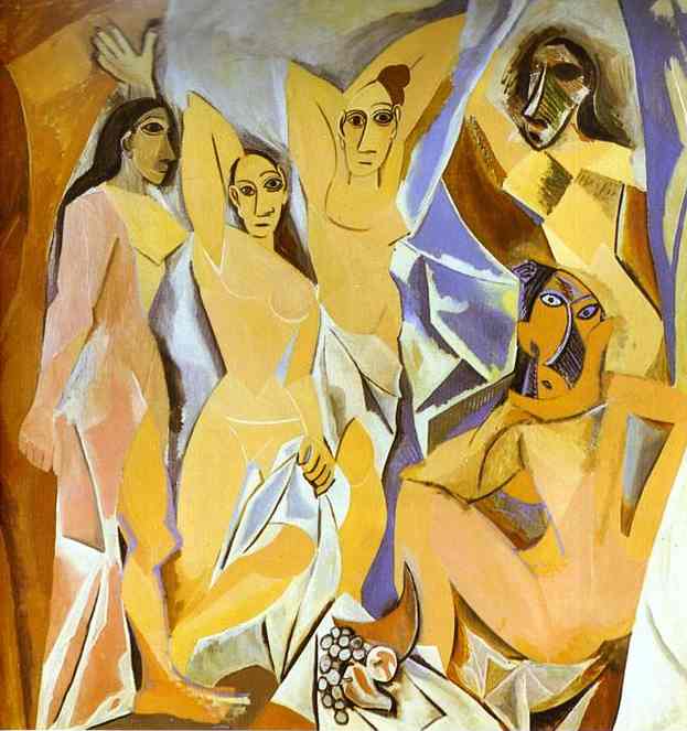 Pablo Picasso - Les Demoiselles d'Avignon