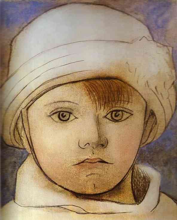 Pablo Picasso - Portrait of Paul Picasso as a Child