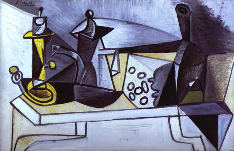 Pablo Picasso - Still-Life with Cheese