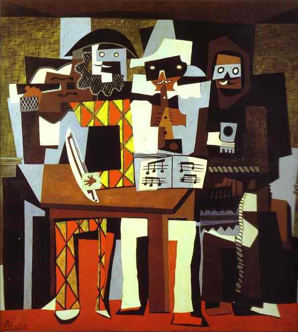 Pablo Picasso - Three Musicians, or Musicians in Masks