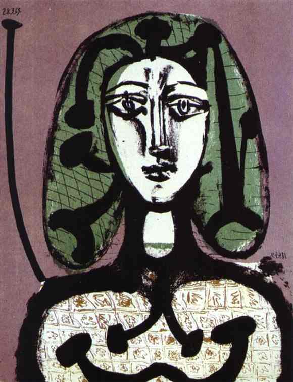 Pablo Picasso - Woman with Green Hair