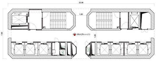 Cuppaiprecpi Scala A Chiocciola Con Ascensore Dwg