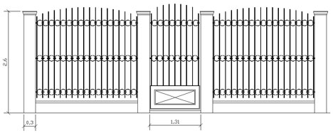 Cancelletti In Ferro Dwg Cancelli Carrabili