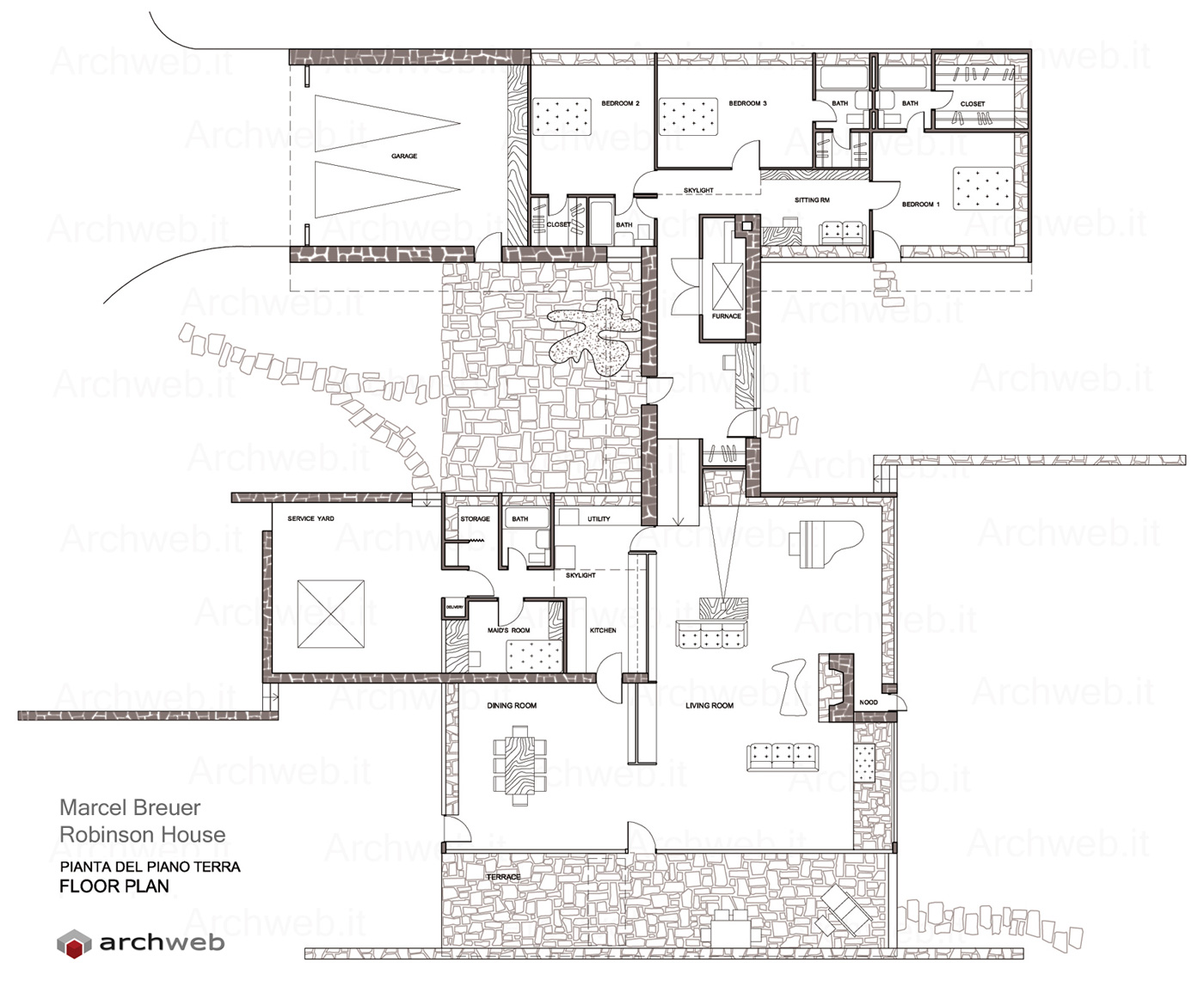 Robinson House Di Marcel Breuer