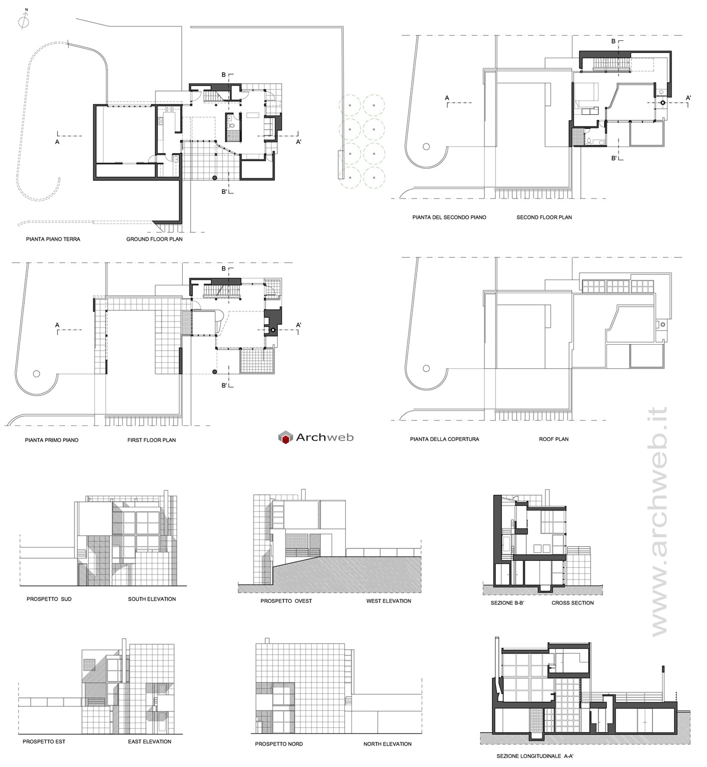 Giovannitti House Autocad Dwg Drawings