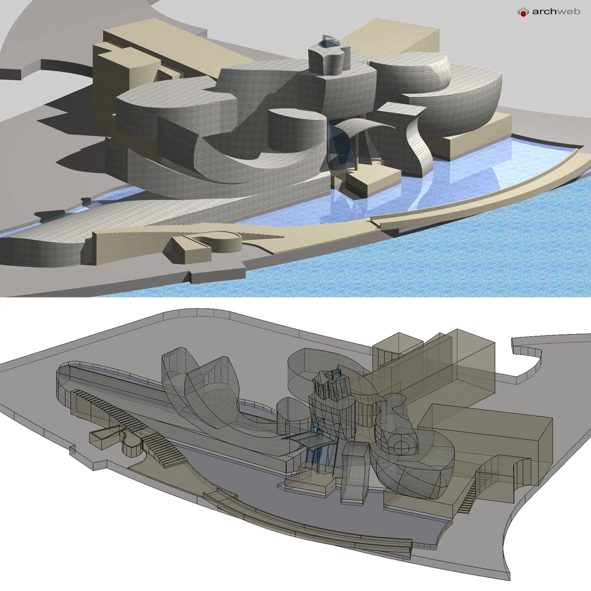 Музей гуггенхайма в бильбао план