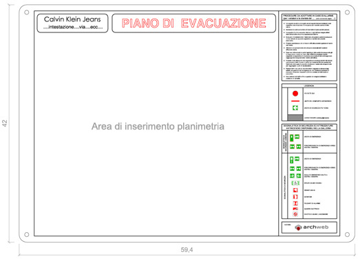 cartiglio a4 dwg architetto