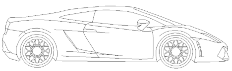 √ Scarica Disegni Lamborghini Aventador - Disegni da colorare gratuiti